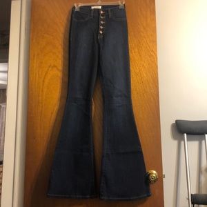 Bell bottom jeans